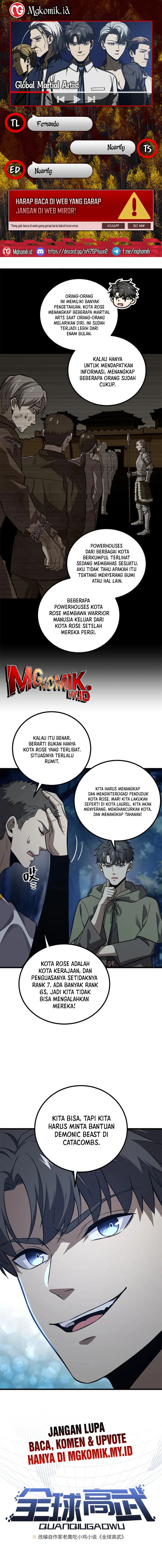 Global Gao Wu (Global Martial Arts) Chapter 263 Gambar 1